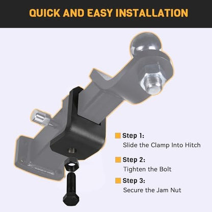 Anti Rattle Hitch Tightener 2.5 Inch, Trailer Hitch Anti Rattle Device - Image 6