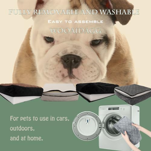 WOOAIDAGG Dog Car Seat for Medium Sized Dog, Pet Travel Car Bed - Image 5