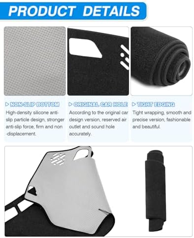 CARTIST Dash Cover for Ford Ranger 1989-1994, 1991-94 Ford Explorer Dash Mat - Image 6