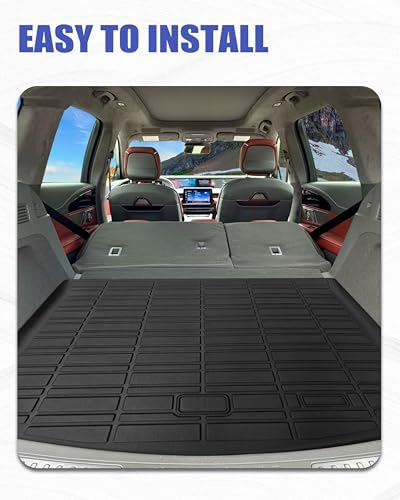 Trunk Mat for Lincoln Nautilus Accessories 2024 2025 2026 All Weather Cargo - Image 3