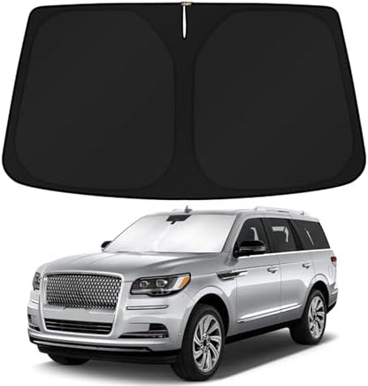 KUST Windshield Sun Shade for 2018-2024 2025 Lincoln Navigator Accessories by KUST