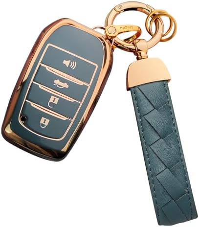 for Toyota Key Fob Cover Keychain Fit by Unknown