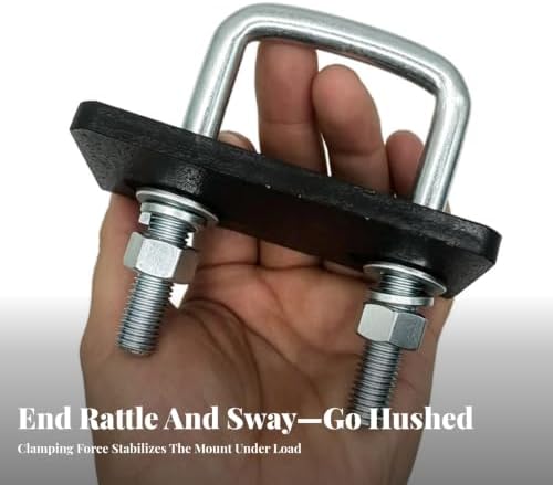 Trailer Hitch Stabilizer Anti Rattle Clamp Heavy Duty Towing Tightener - Image 5