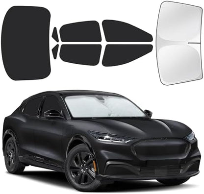for Ford Mustang Mach-E 2021-2025 Car Window Shades by MakeLifeBetter
