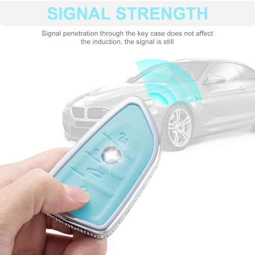for BMW Key Fob Cover with Keychain - Image 6