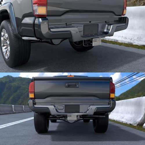 Heavy American Flag Metal Trailer Hitch Covers - Image 6
