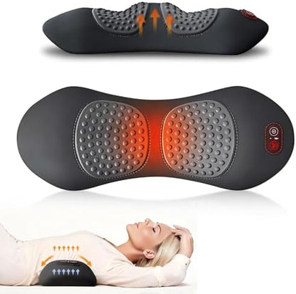 3-in-1 Electric Lumbar Support Pillow, Triple Fusion Back Massager by Unknown