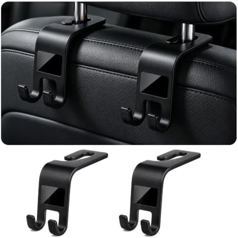 ZSDY Car Seat Headrest Hooks Heavy Duty Vehicle Back Seat Storage Organizer by ZSDY