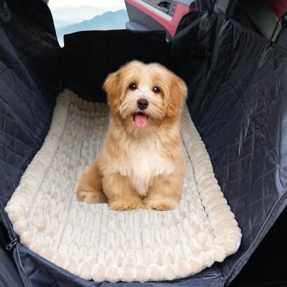 2-in-1 Dog Car Seat Cover & Dog Car Pet Bed Mat by Gdmhy