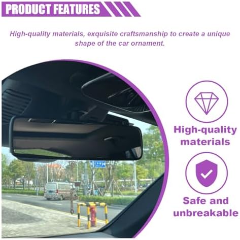 smilfuy 2PCS Car Rosary for Rearview Mirror - Image 5