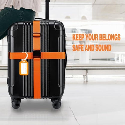 Gostwo 8 Pack Luggage Straps and Tags Set - Image 5