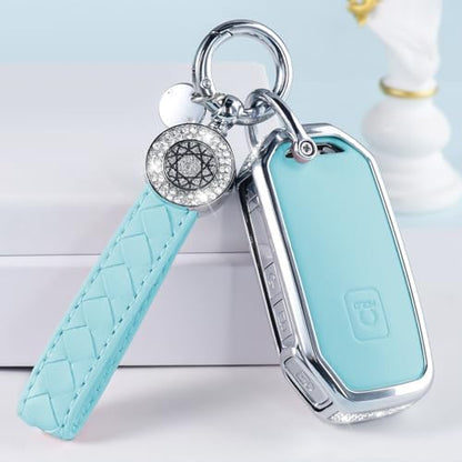 for Kia Key Fob Cover with Keychain - Image 2
