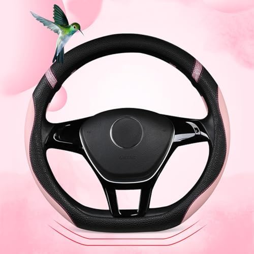 Cxtiy D-Shaped Flat Bottom Steering Wheel Cover by Cxtiy