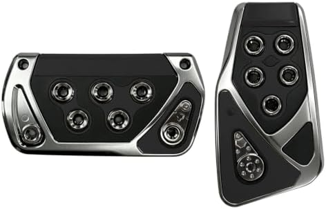 2 PCS Car Pedal Covers, Automatic Transmission Brake and Gas Pedal Pads by Unknown