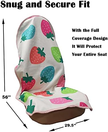 Car Seat Cover Protector Front Seats, - Image 3