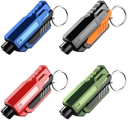 4PCS Car Window Breaker Seatbelt Cutter, Emergency Keychain Car Escape Tool by Unknown
