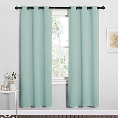 NICETOWN Bedroom Curtain Panels Blackout, 1 Pair, 34 by 72-inch by NICETOWN