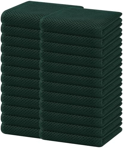 Homaxy 100% Cotton Waffle Weave Kitchen Dish Towels 24-Pack by Homaxy