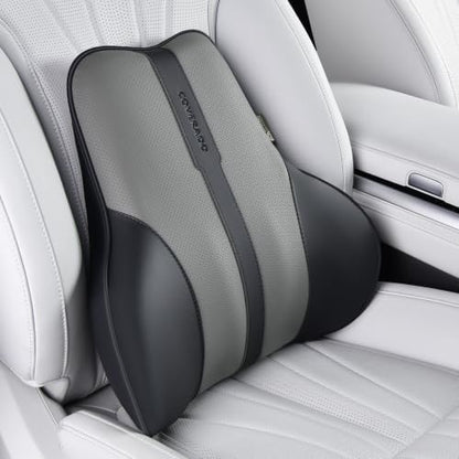 Coverado Lumbar Support Pillow for Car, Ergonomic Memory Foam Back Pillow for by COVERADOAUTO