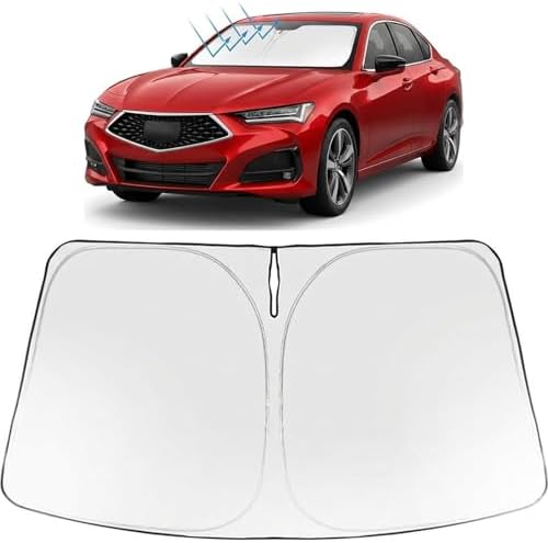 Proadsy Custom Fit 2021-2026 Acura TLX Windshield Sun Shade, Blocks Heat by Proadsy