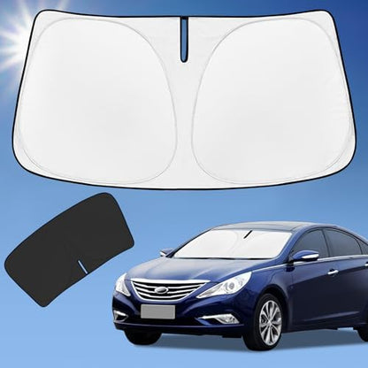 for Hyundai Sonata 2014-2019 Sun Shade Sunshade Windshield Cover by ZOIBVCARSUNSHADE