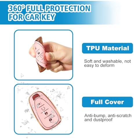 Rislobx Key Fob Cover Fit for Chevy Key, Car Key Case Protector for Volt Bolt - Image 5