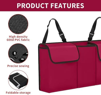 Car Trunk Organizer, Backseat Hanging Large Storage - Image 6