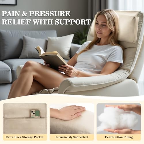 Recliner Headrest Pillow, Adjustable Comfort Neck & Head Support Pillow - Image 5