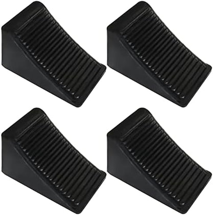 CertBuy 4 Pack Wheel Chock for Trailers, RV Wheel Chocks Heavy Duty, Trailer by CertBuy