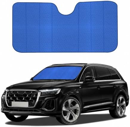 EcoNour Accordion Car Windshield Sun Shade | Reflective Car Window Shades by EcoNour