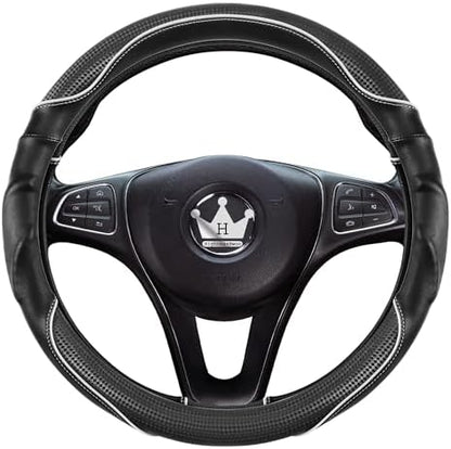 HighnessHwoo 3D Car Steering Wheel Cover Comfort Grip Massage Sporty Anti-Slip - Image 3