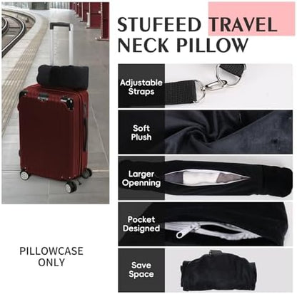 Stuffable Neck Pillow for Travel, Packable Neck Pillow - Image 3