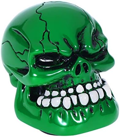 Skull Shift Knob Cars Truck Gear Shifter Stick Handle SUV Green by Bashineng