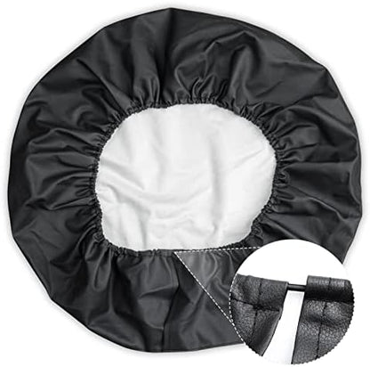 Spare Tire Cover for RV Trailer, Waterproof Leather Wheel Cover - Image 2