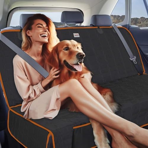 Reliadura Dog Seat Cover for Back Seat Waterproof Bench Seat Covers for SUV - Image 3