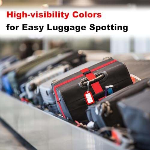 Gostwo 8 Pack Luggage Straps and Tags Set - Image 4