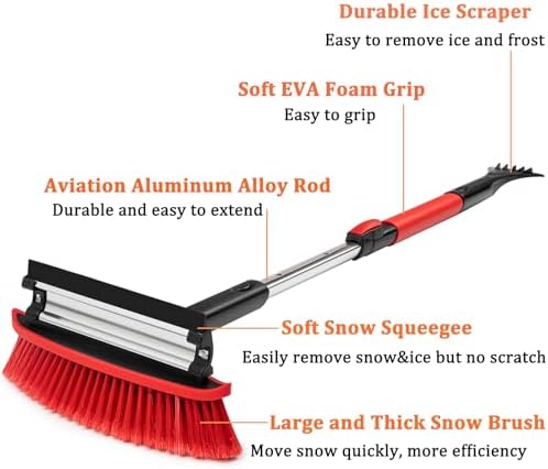 Car Snow Brush Ice Scraper Remover - Image 6
