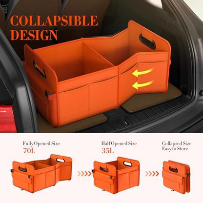 titiyiof Trunk Organizer For Suv & Sedan, Car Organizers and Storage, - Image 4
