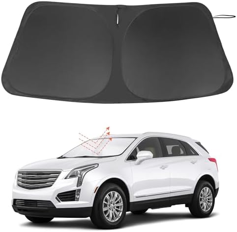 Windshield Sun Shade for 2017-2026 Cadillac XT5 Accessories by LHFLIVE