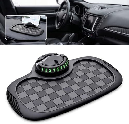 Multifunction Car Anti-Slip Mat, Large Sticky Pad & Rotatable Phone Holder & by Unknown