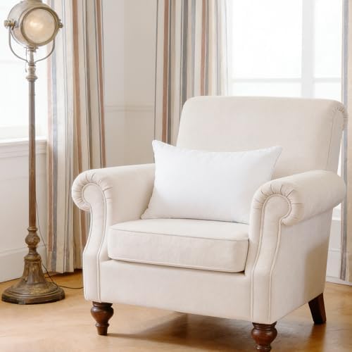 Oubonun 12 x 16 Inches Throw Pillow Insert, 100% Cotton Cover Cushion Inner - Image 2