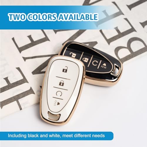 Rislobx Key Fob Cover Fit for Chevy Key, Car Key Case Protector for Volt Bolt - Image 6
