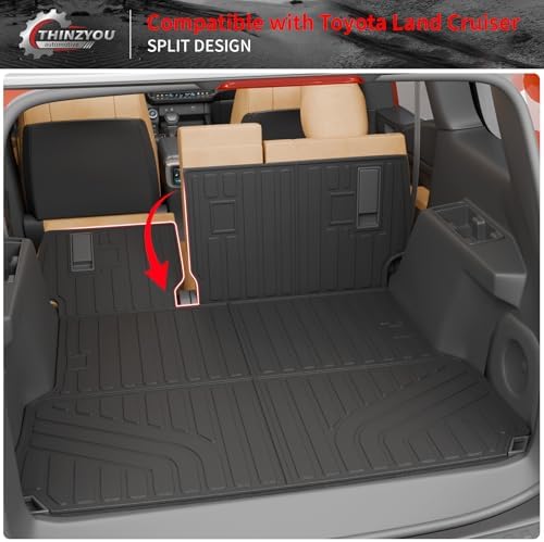 Trunk Mat & Backrest Mats for 2024-2026 Toyota Land Cruiser - Image 4