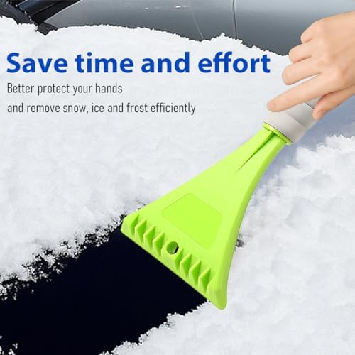 LCE Scraper for Car Windshield, Plastic Vehicle Windscreen Snow Frost Removal - Image 3