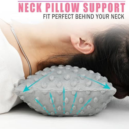Small Neck Pillow for Recliner Chair Neck Support Pillows Pain Relief Plump - Image 2