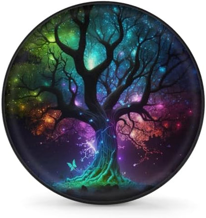 Tree of Life Spare Tire Cover 16in Spare Wheel Covers Tire Storage Cover by YoYoYuchong