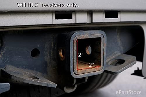 2 Inch Trailer Hitch Cover Plug - Image 4