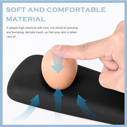 2PCS Car Arm Rest Cushion for Elbow, Soft Leather Car Door Armrest Pad - Image 4