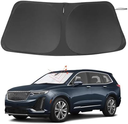 Windshield Sun Shade for 2020-2025 Cadillac XT6 Accessories by LHFLIVE