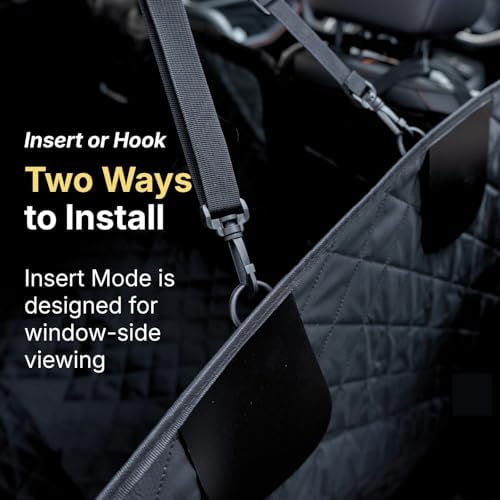Waterproof Dog Car Hammock for Back Seat - Image 3